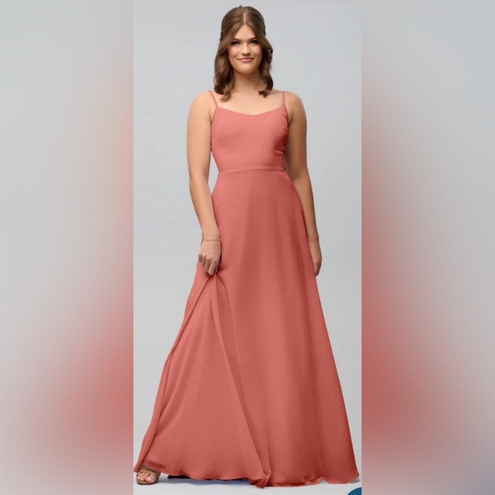 NWT Terracotta/Orange Kennedy Blue Bridesmaids Dress